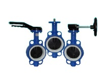 Hand Lever, Gear Operated, Actuator Butterfly Valves-Series: ACM-WT-T