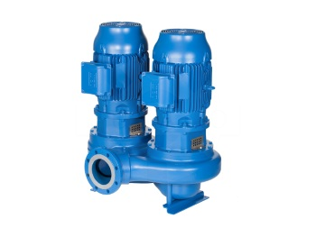 Lowara In-Line Centrifugal Pumps(e-LNT In-line twin head pumps)
